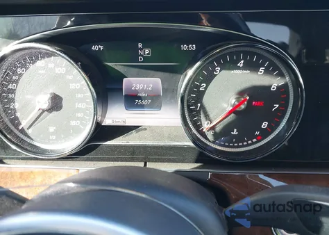 2019 Mercedes-Benz E 300 из США, поврежденный, VIN WDDZF4JB4KA574519